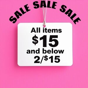 Clear Out Sale 3/16-3/25